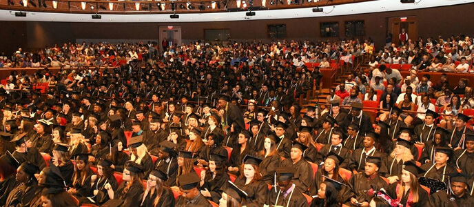 Ashworth College 2018 Commencement Crowd Ashworth College 2018 Commencement Crowd