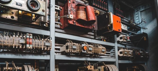 HVAC unit. HVAC unit.