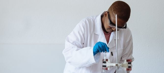 Pharm Tech preparing medication Pharm Tech preparing medication