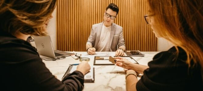 People working in office setting. People working in office setting.